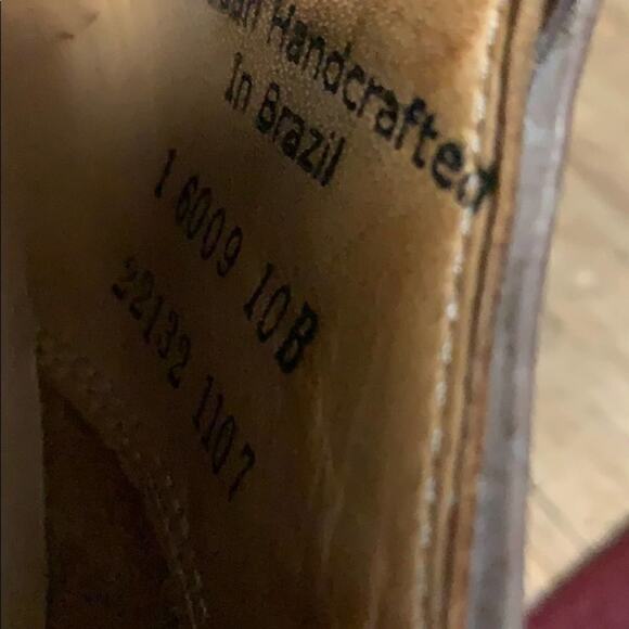 CHARLIE 1 HORSE ARTISIAN LEATHER BOOTS Size … - Picture 8 of 8